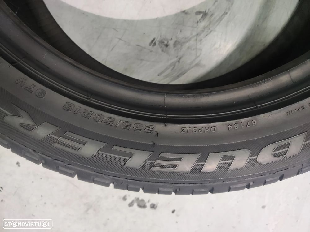 2 pneus semi novos bridgestone 235-50r18 oferta dos portes