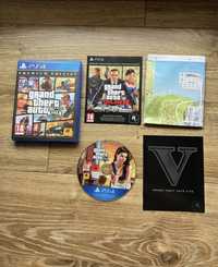 Gra GTA V Grand Theft Auto PL + Mapa PlayStation 4 Ps4 Slim Pro Ps5