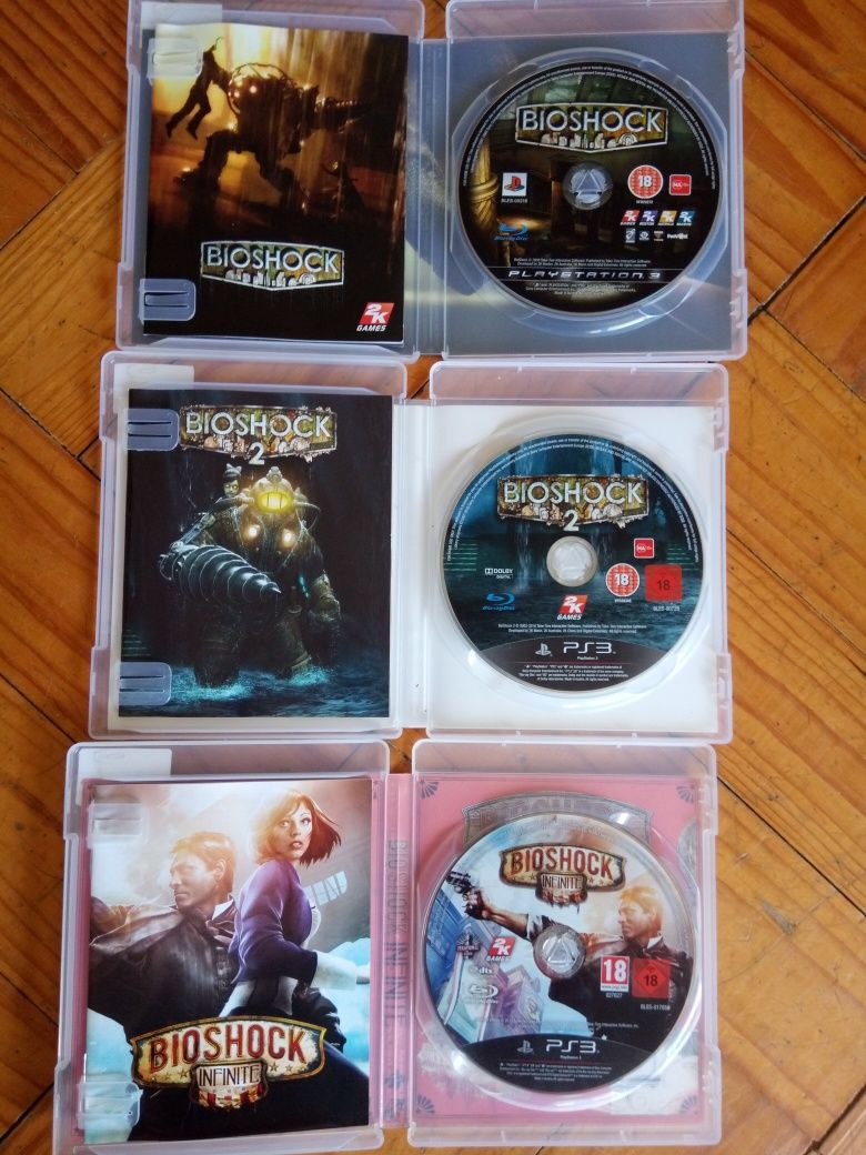 Lote de jogos PS3 irrepreensíveis