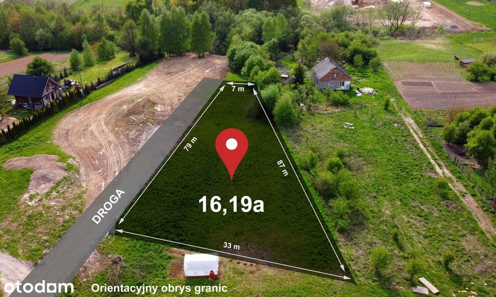 Działka budowlana w malowniczej okolicy