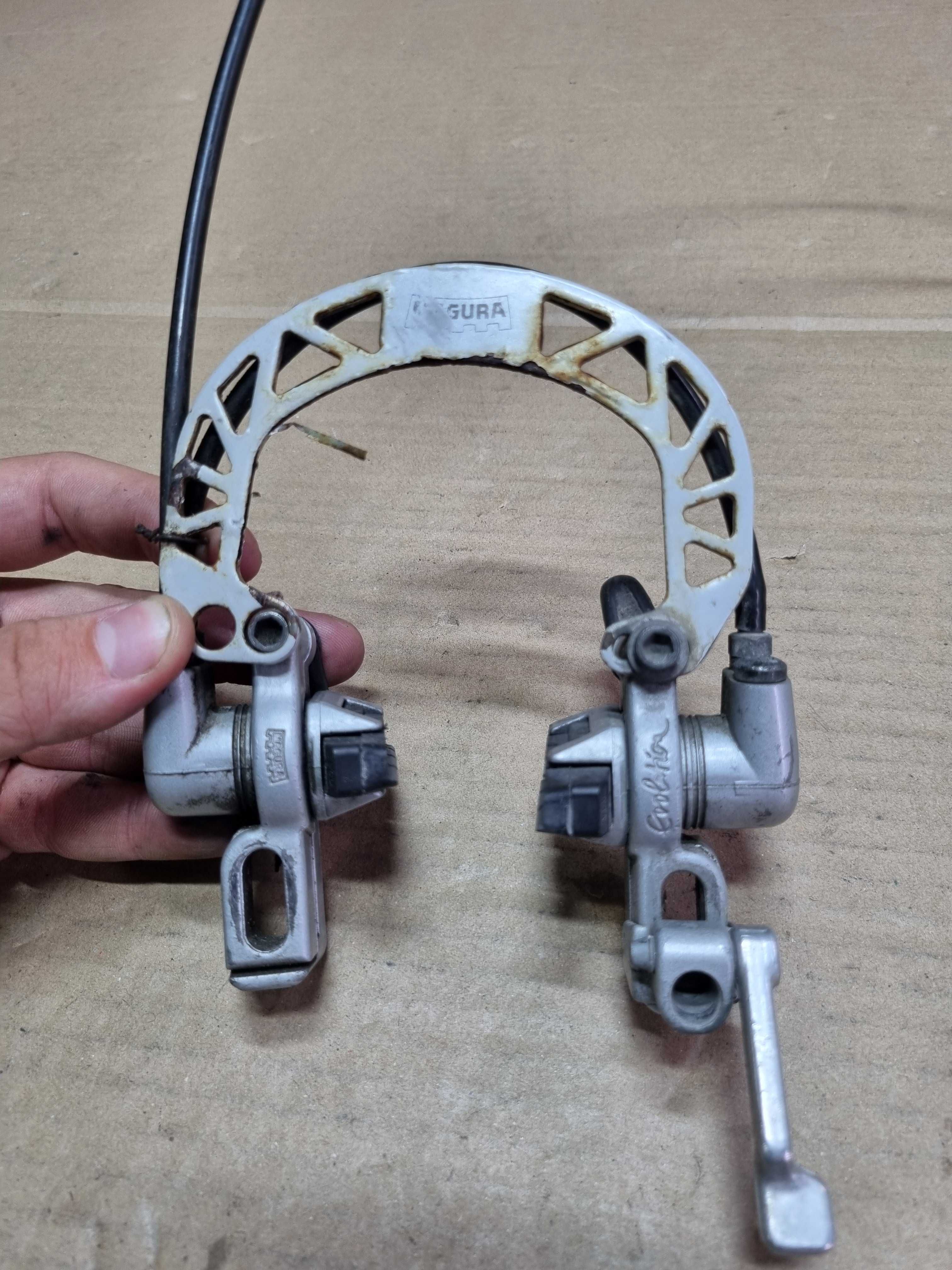 Hamulec przedni hydrauliczny Vbreak Magura, same szczęki