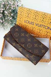 Женский кошелек Луи Витон коричневый Louis Vuitton