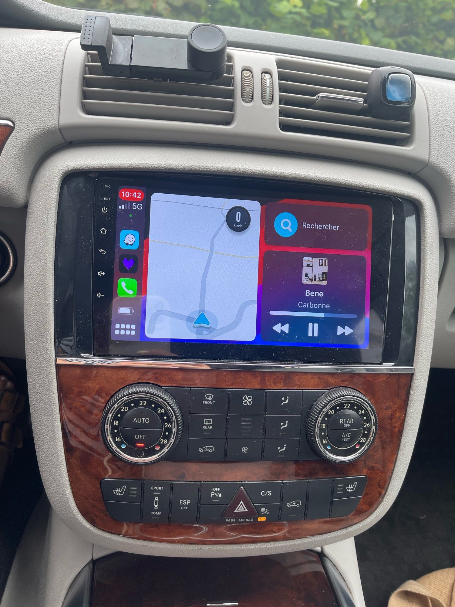 Rádio 9" Android Mercedes w251 Classe R300 R280 Carplay GPS WiFi 2/32G