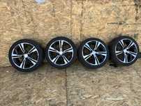 Felgi peugeot 208 gti 17' 7jx17 et 20 x2 opony ładne 4x108