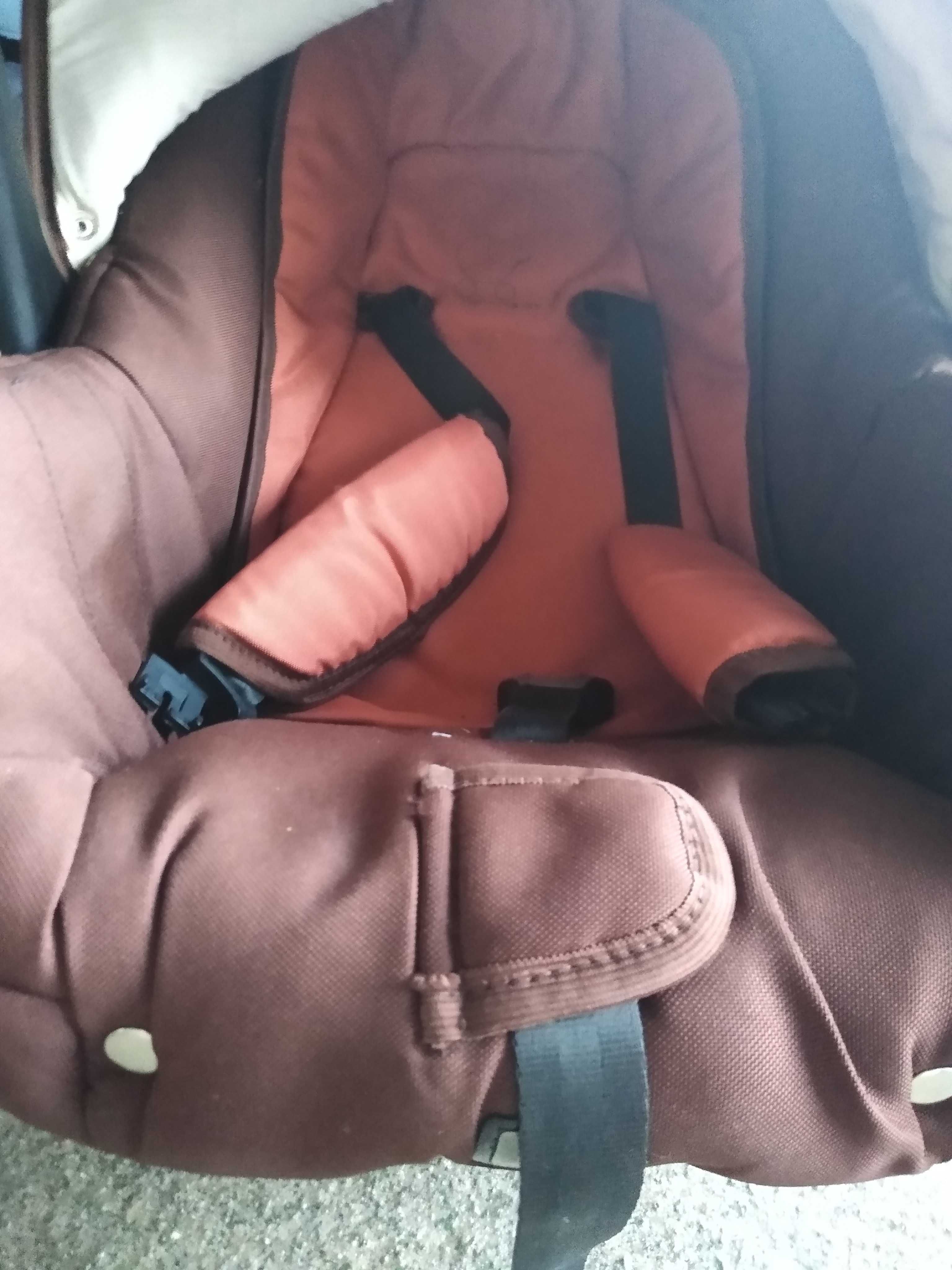 Nosidło - fotelik dla niemowlaka + torba