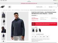 Nowa kurtka 4F softshell męska membrana 8000