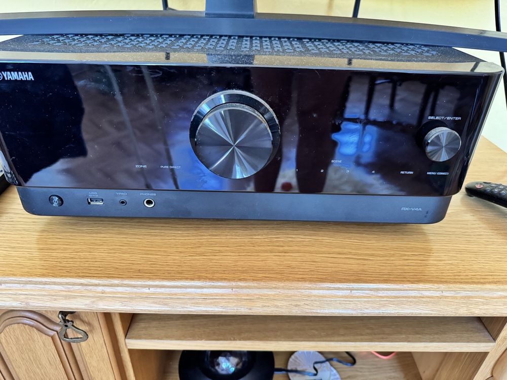 Zestaw stereo Yamaha RX-V4, Elac Debut Reference DFR52