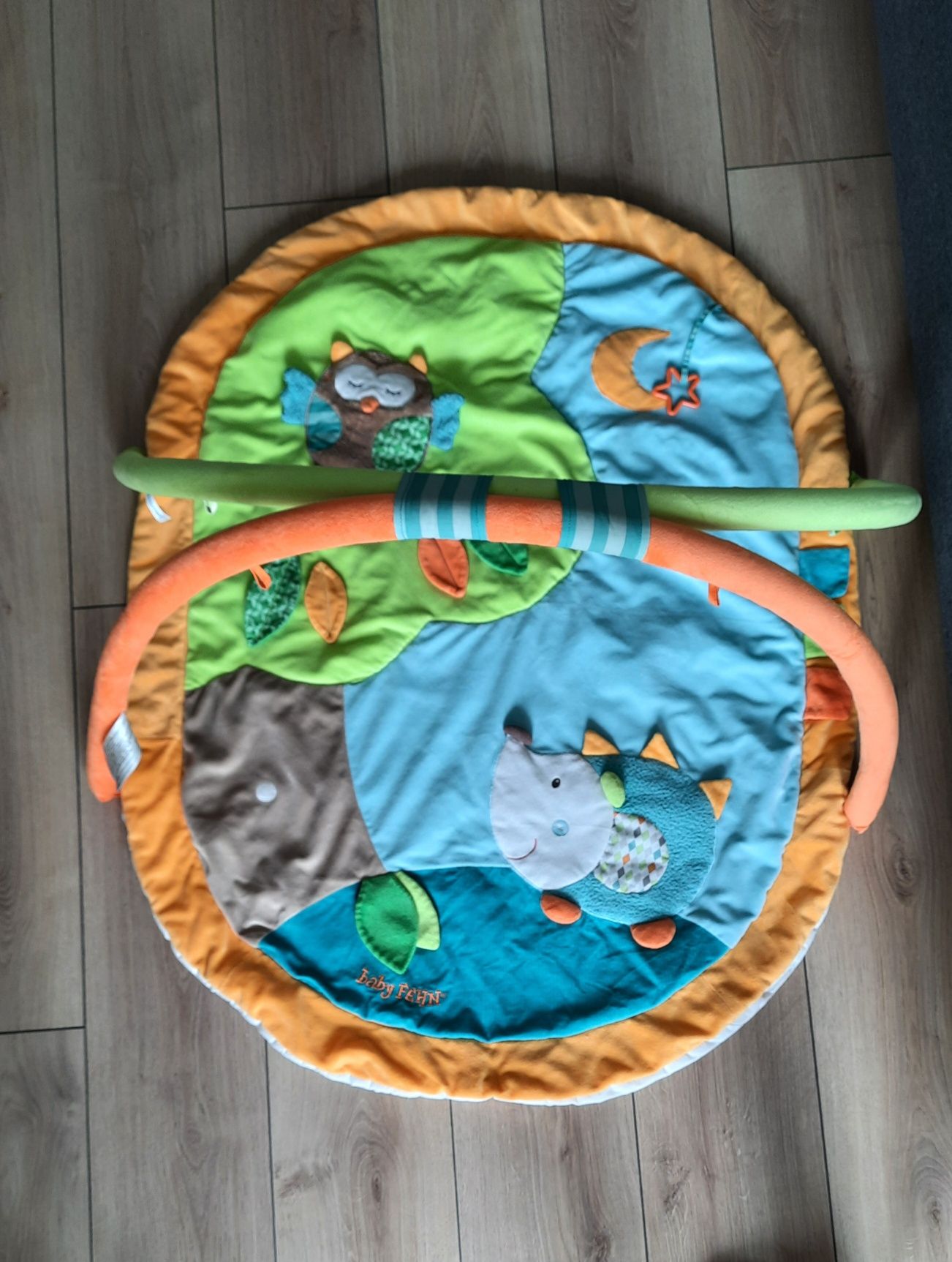 Mata edukacyjna baby fehn sowa i jeż Sleeping forest