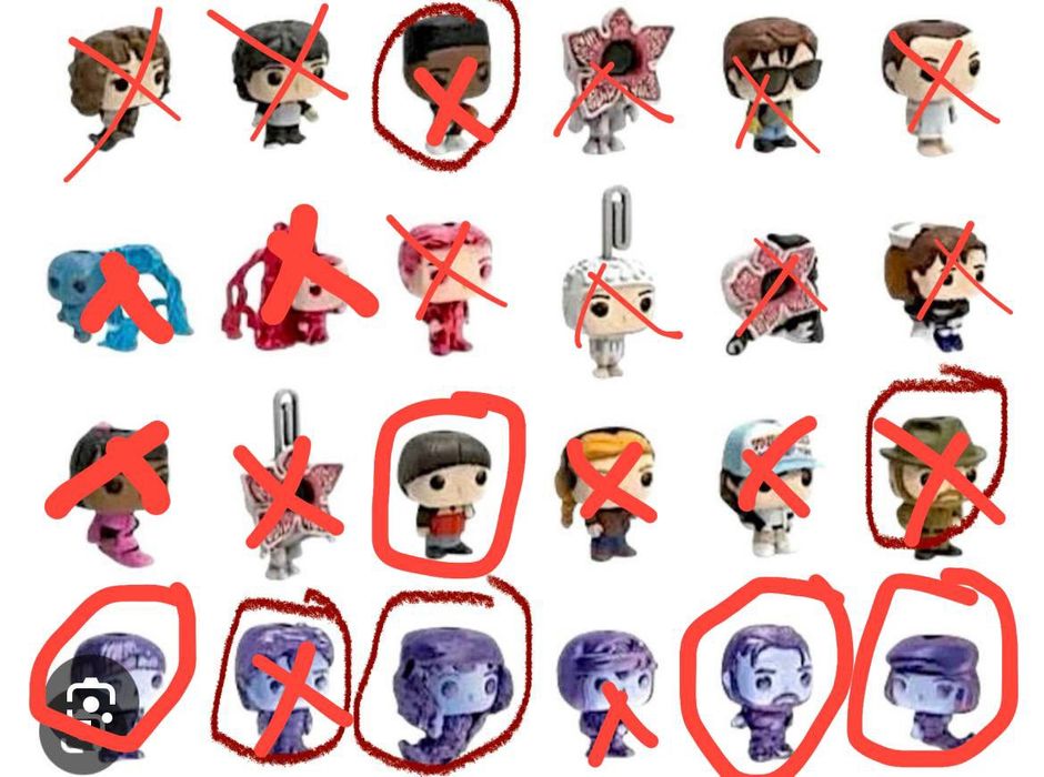 Обмін  Кіндер джой Kinder Joy Funko Pop Stranger Things "Дивні дива"