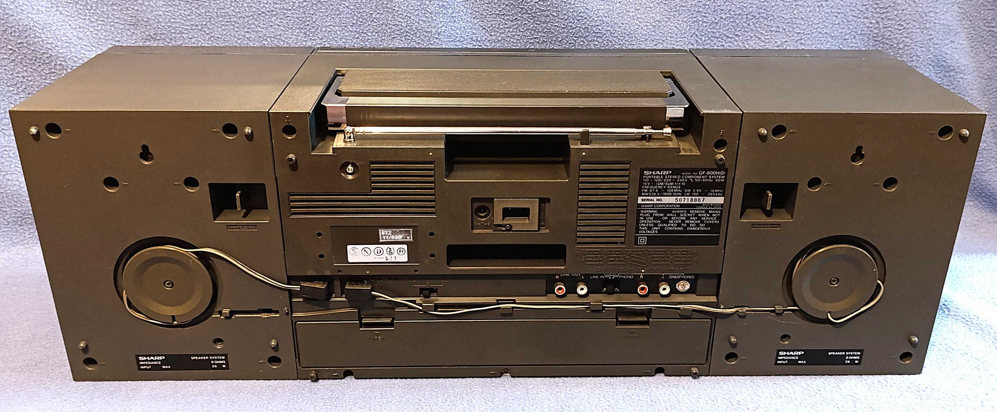 Магнитола SHARP GF800.