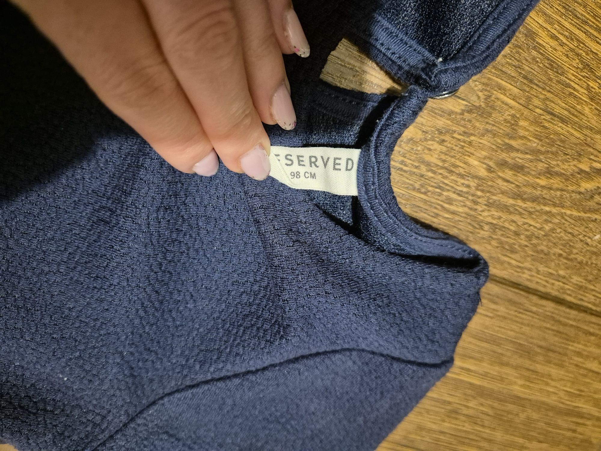 Granatowa sukienka na uroczystość, zakończenie roku r. 98 reserved