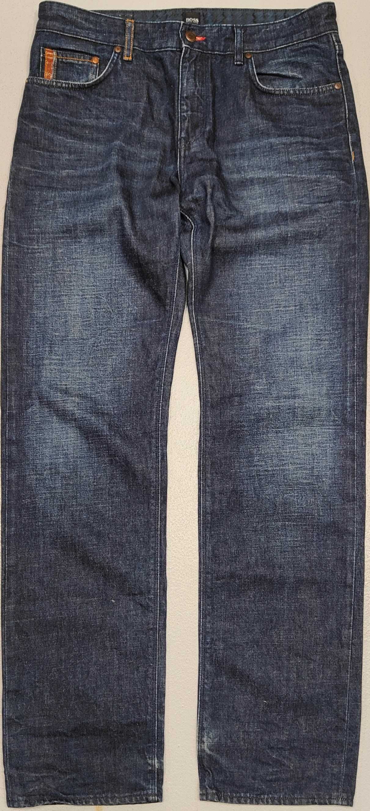 Wr) BOSS HUGO BOSS otyginalne spodnie jeansowe Roz.34/34