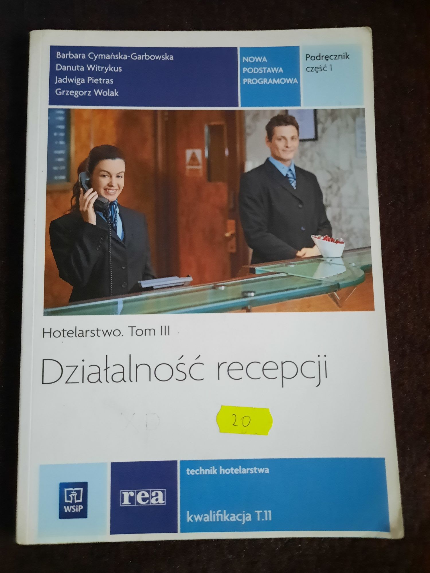 Działalność recepcji tom 3 część 1