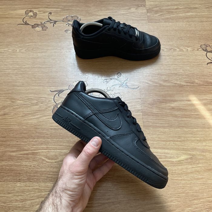 Кросівки Nike Air Force 1 Low Black Leather