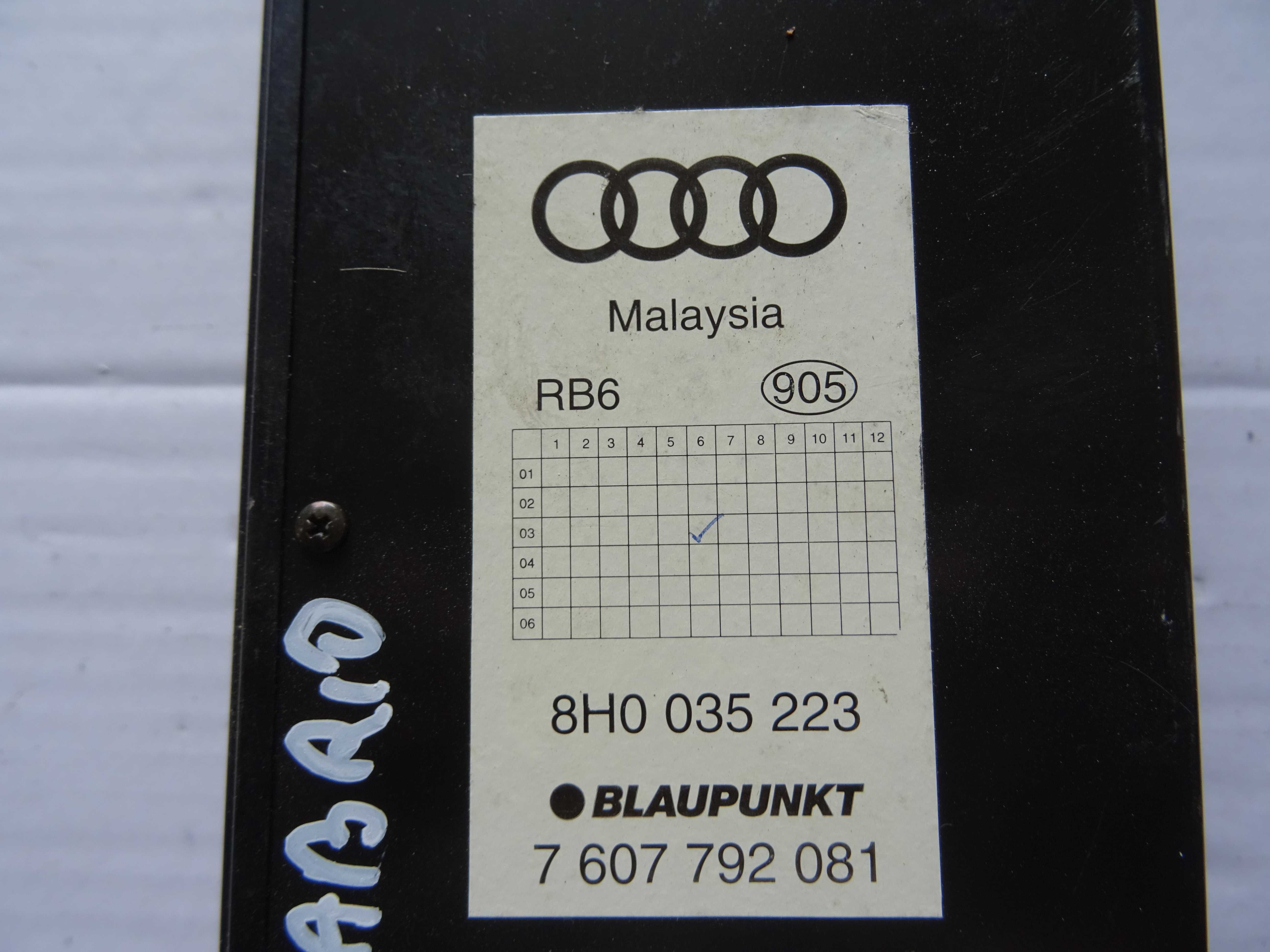 Wzmacniacz Blaupunkt Audi A4 B6 Cabrio