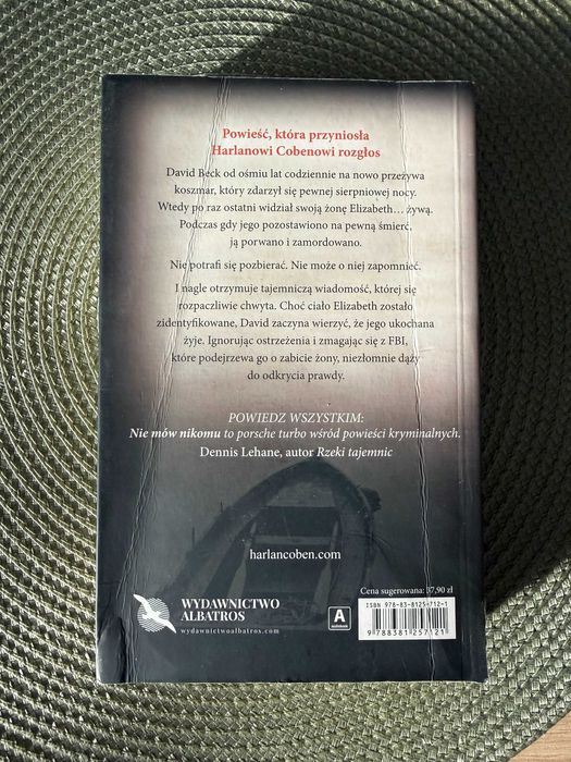 Harlan Coben "Nie mów nikomu"