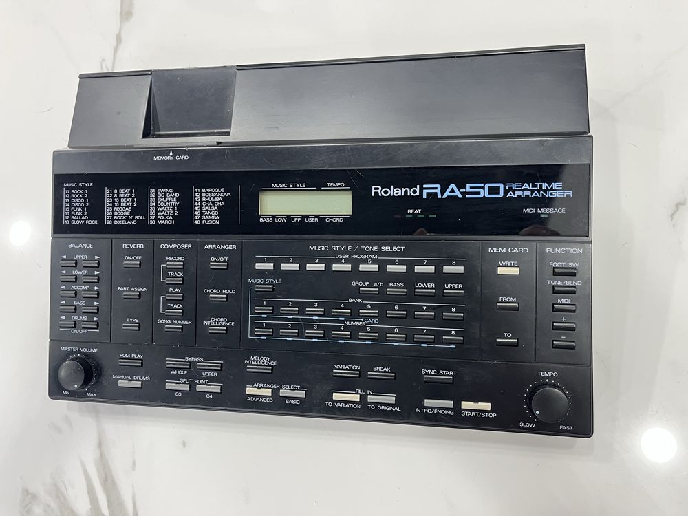 Roland RA-50 Real Time Arranger /MIDI с функциями автопранжировки
