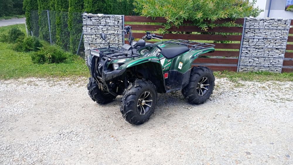 Quad Yamaha grizzly 700, 2011r.,  zarejestrowany