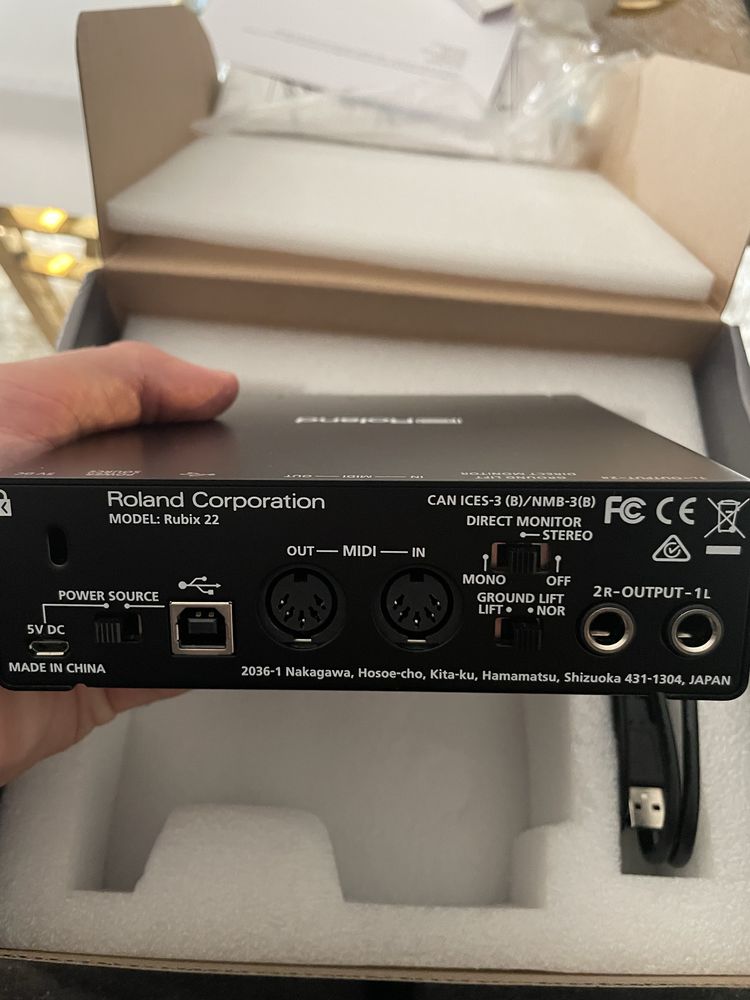 Interfejs Audio Roland Rubix 22