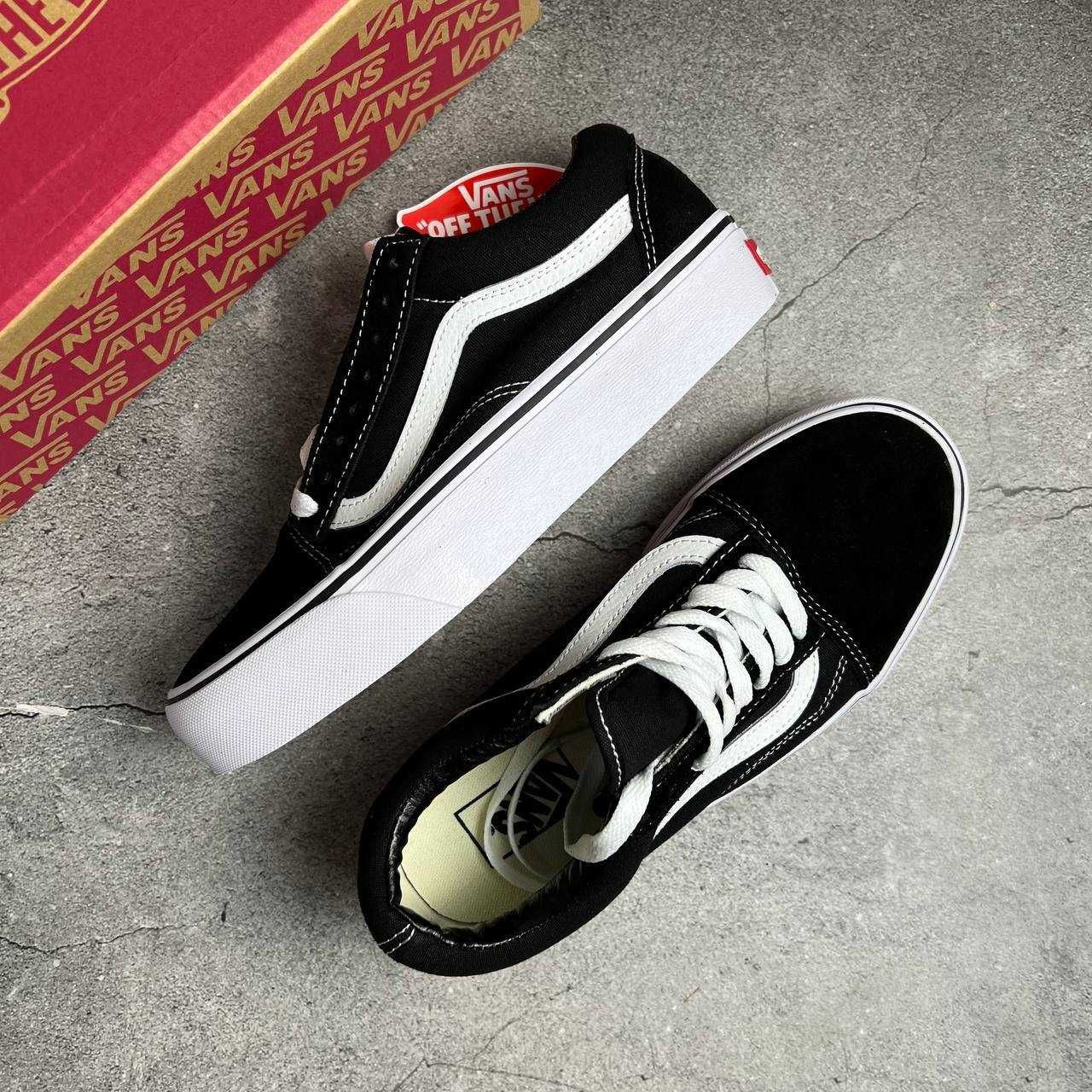 VANS PLATFORM/trampki Vans Platform Black/White