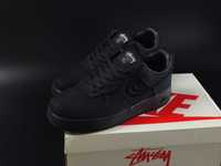 Nike Air Force 1 Low Stussy Black  CZ9084-001 (42, 42.5, 43, 44)