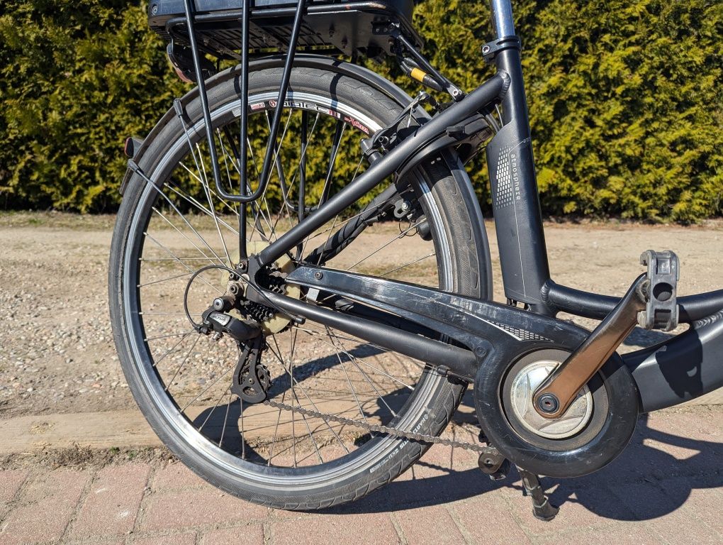 Rower elektryczny MIFA QVE Shimano, bateria 36V/250W