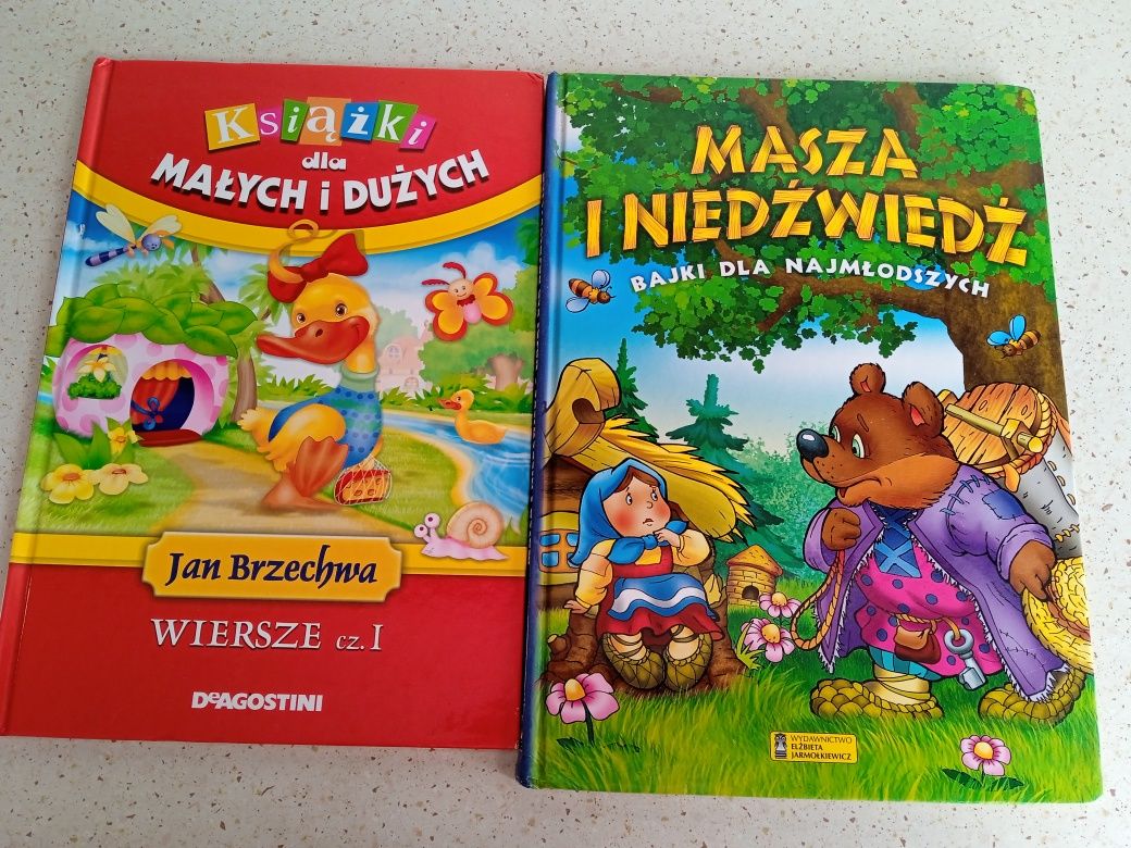 Książki Jan Brzechwa Wiersze i Masza i Niedźwiedź