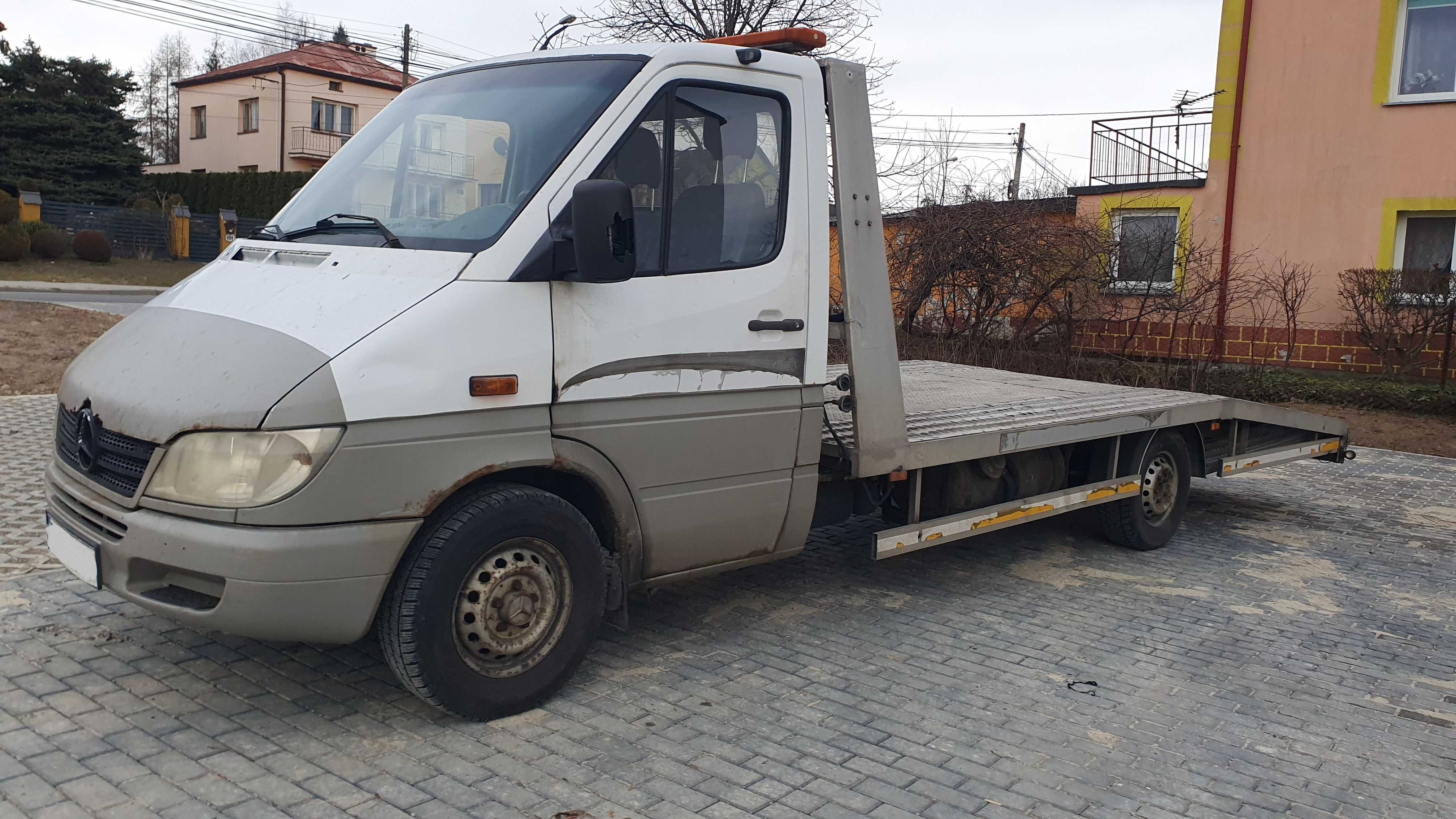 Autolaweta Auto Laweta Sprinter 2006r 2,3 +gaz LPG Zarejestrowana