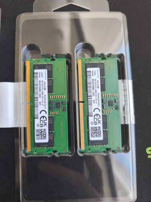 Memória RAM Samsung DDR5 SODIMM 4800Mhz 16GB (2x8GB) CL40
