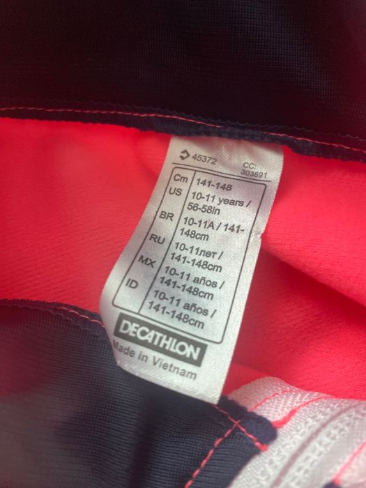 Dresy dla dziewczynki Decathlon 10-11 lat 141-148 cm