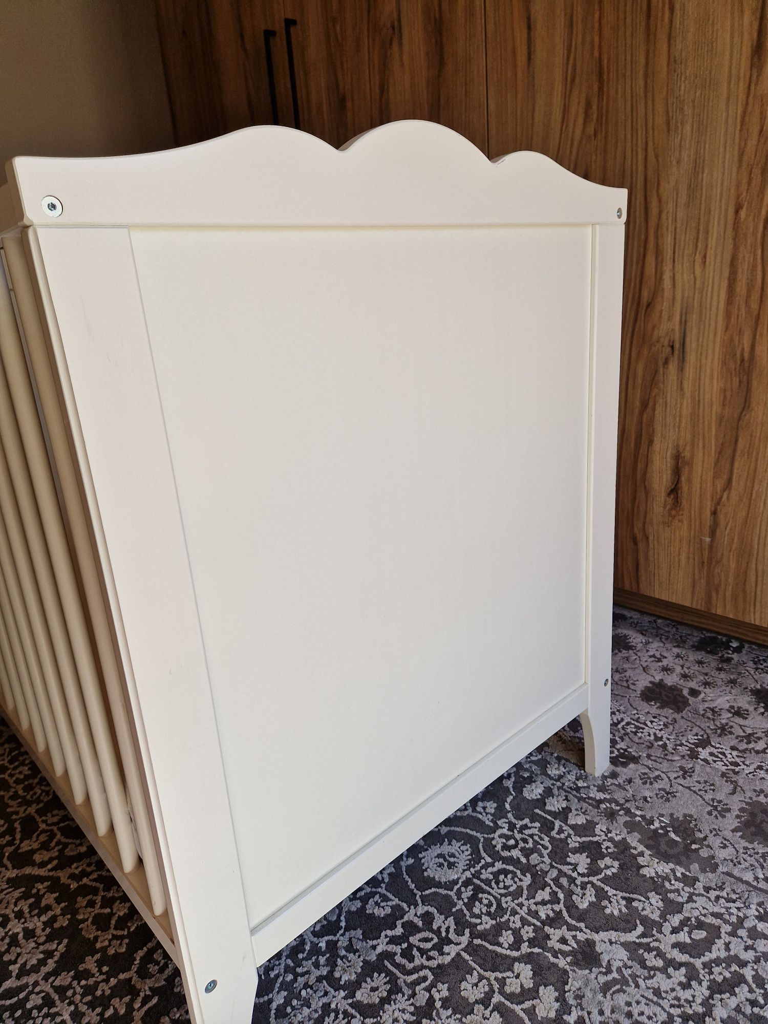Łóżeczko hensvik ikea 120x60 + materac