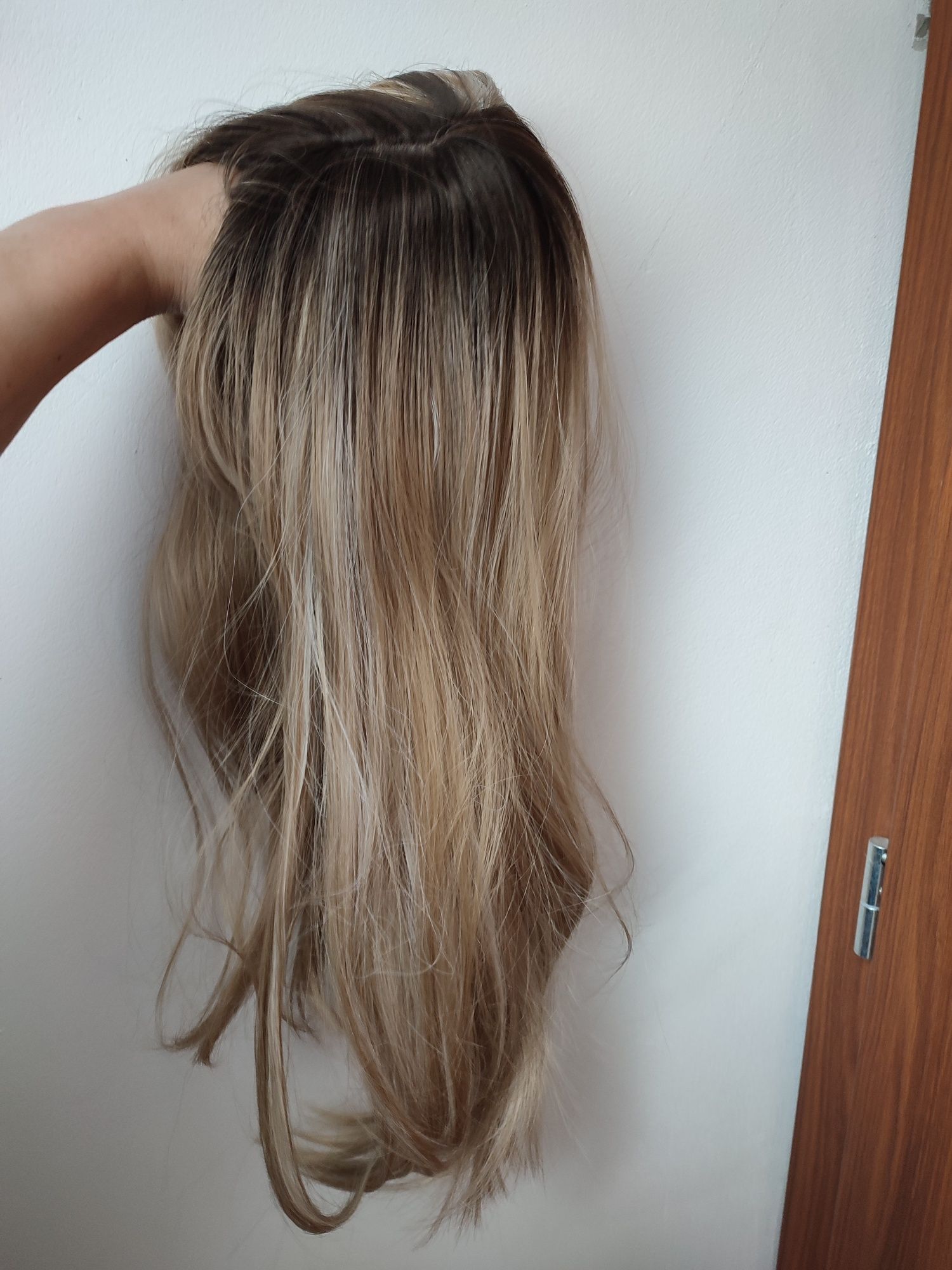 Topper blond włosy premium jak naturalne