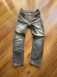 Jesnsy spodnie jeansowe H&M dla cglopca 116cm 5-6 lat