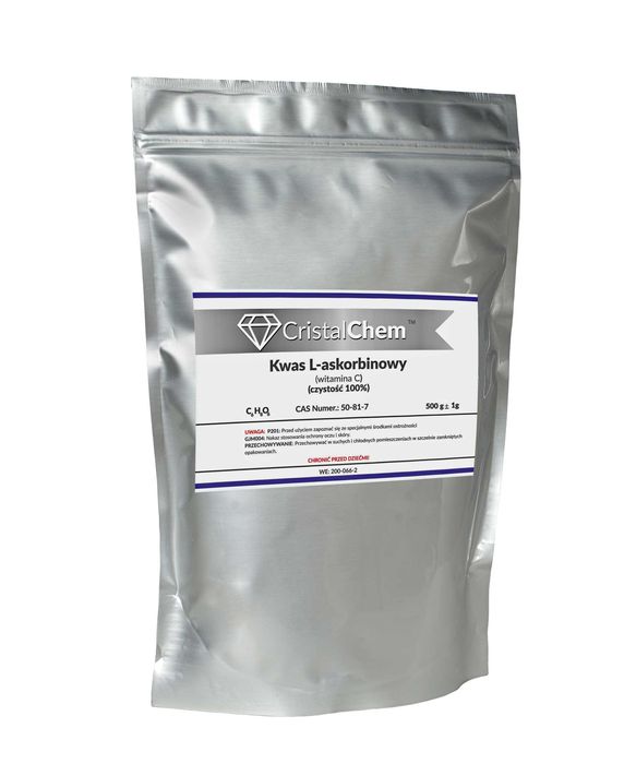 Witamina C 500g-Witaminy dla Zwierząt - Kwas L-askorbinowy 100% HIT