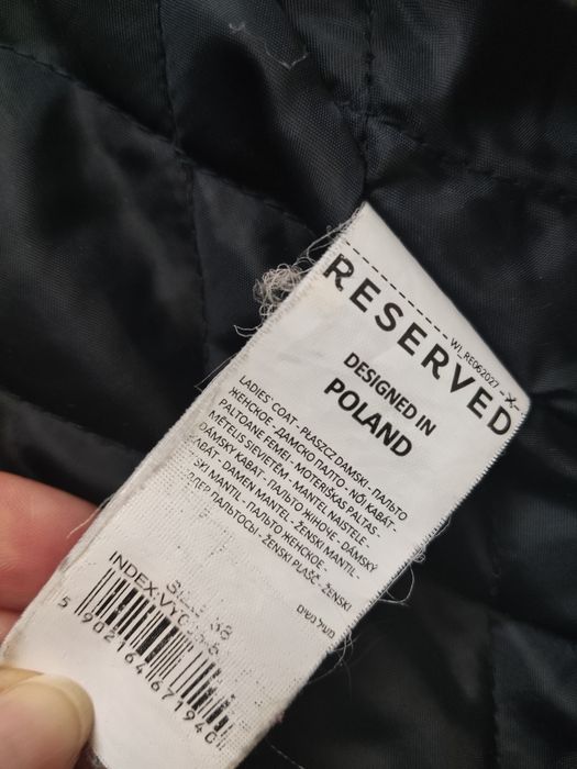 Ciepła kurtka zimowa 38 M Reserved parka