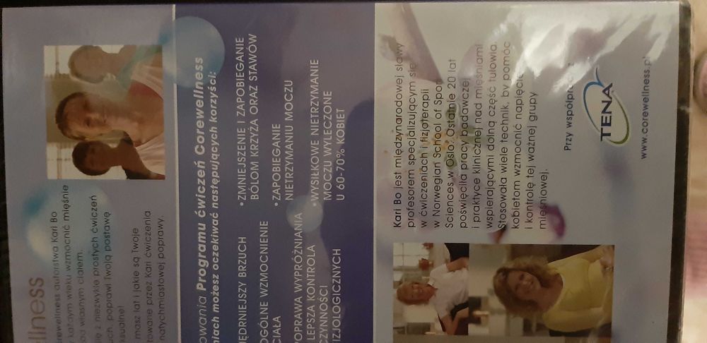 Płyta DVD z ćwiczeniami