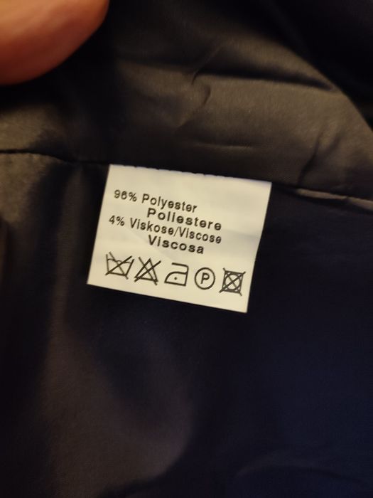 Garnitur damski,czarny w biały prążek roz.42.