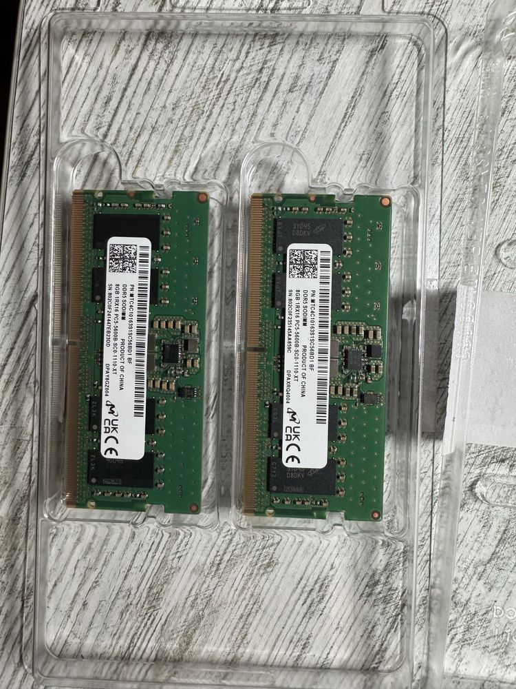Оперативна памʼять SODIMM DDR5 5600 16GB