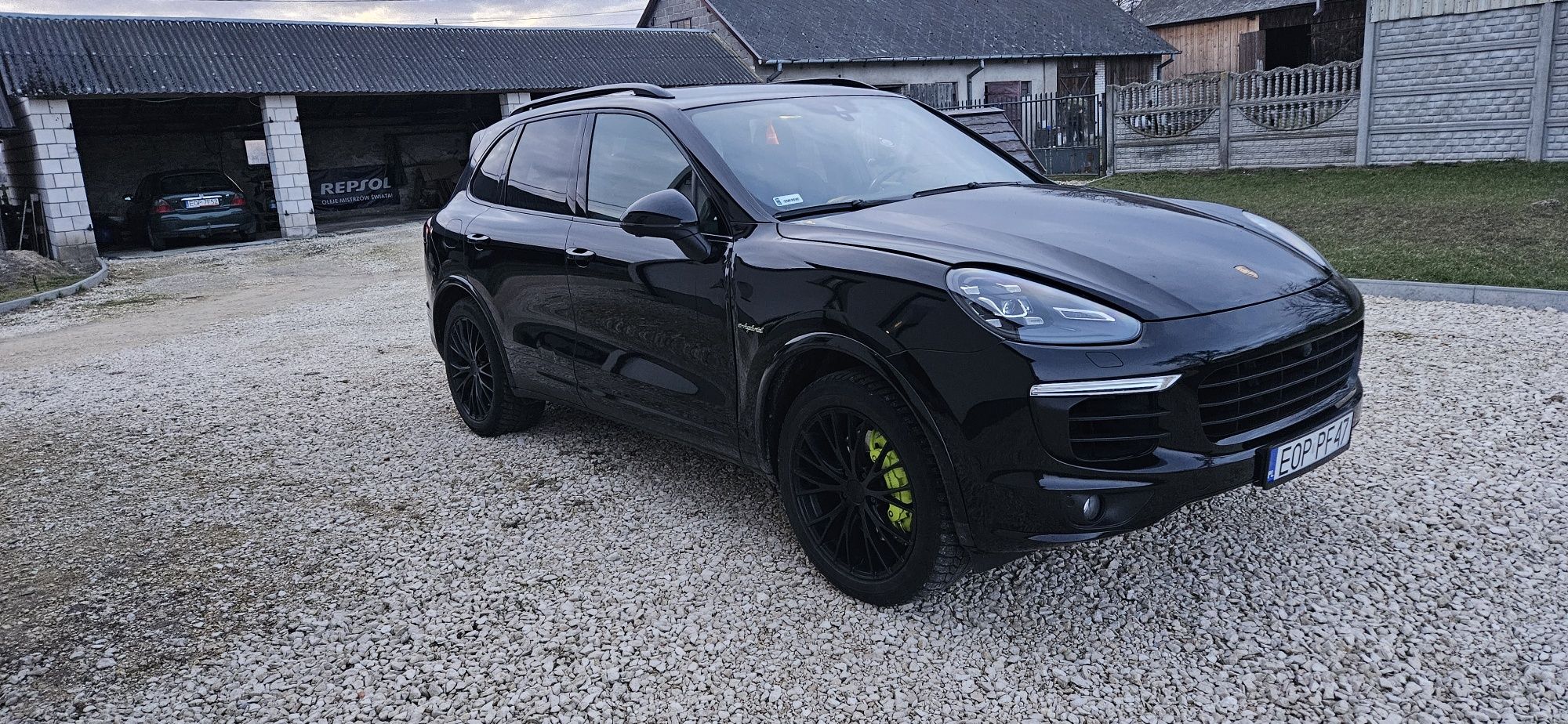 Porsche Cayenne S E-Hybrid 2017r. 416KM lift Platinum Edition, zamiana