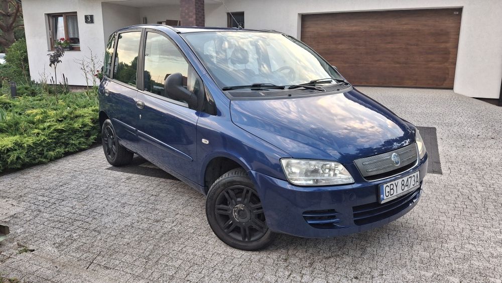 2006r Fiat 1.6 gaz LPG minivan 6 osobowy praktyczny przestronny NOWE O