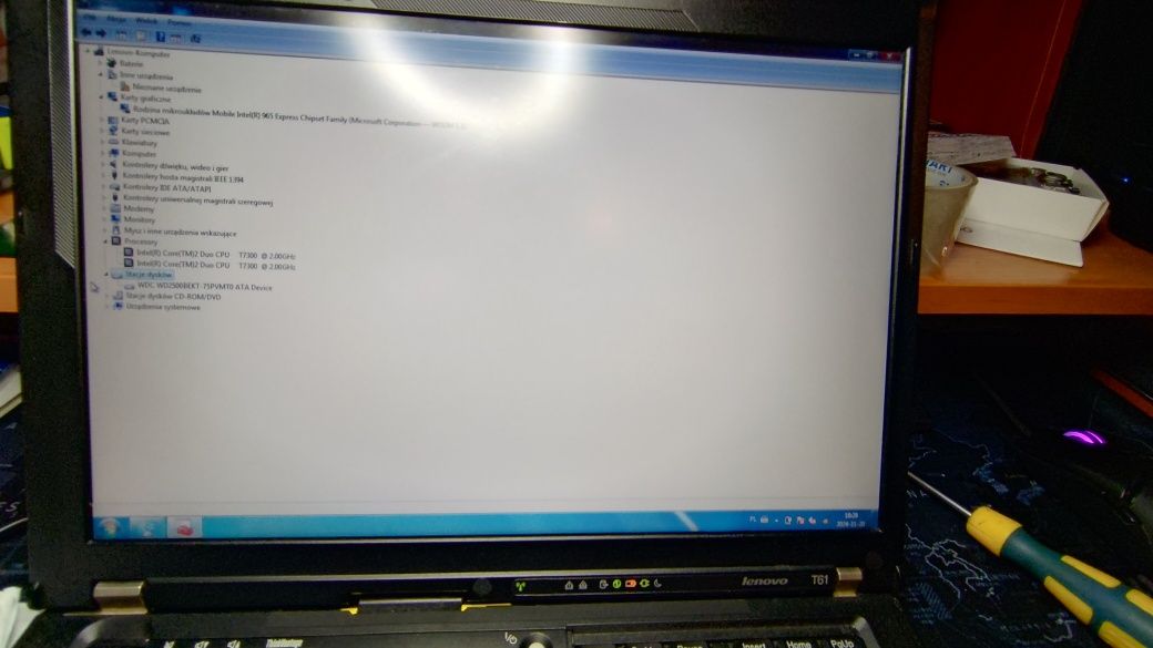 Laptop Lenovo T61