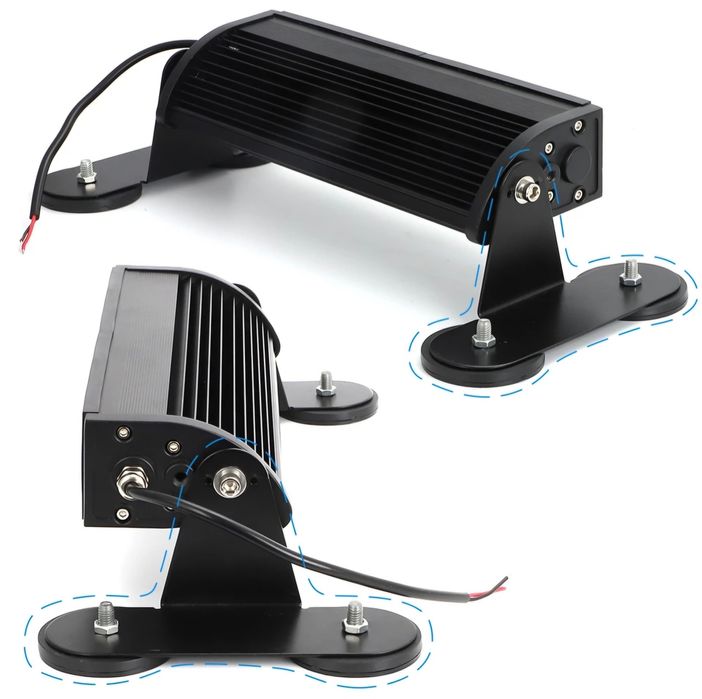 Магнітний кронштейн із магнітною основою кріплення Led балок Лед Фар