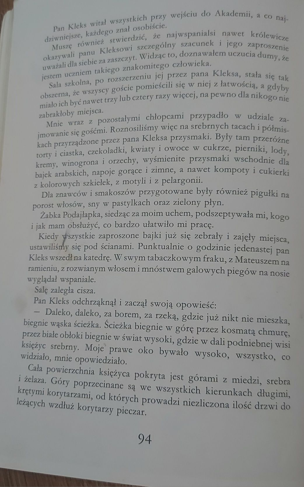 Książka dla dzieci "Akademia Pana Kleksa" Jan Brzechwa