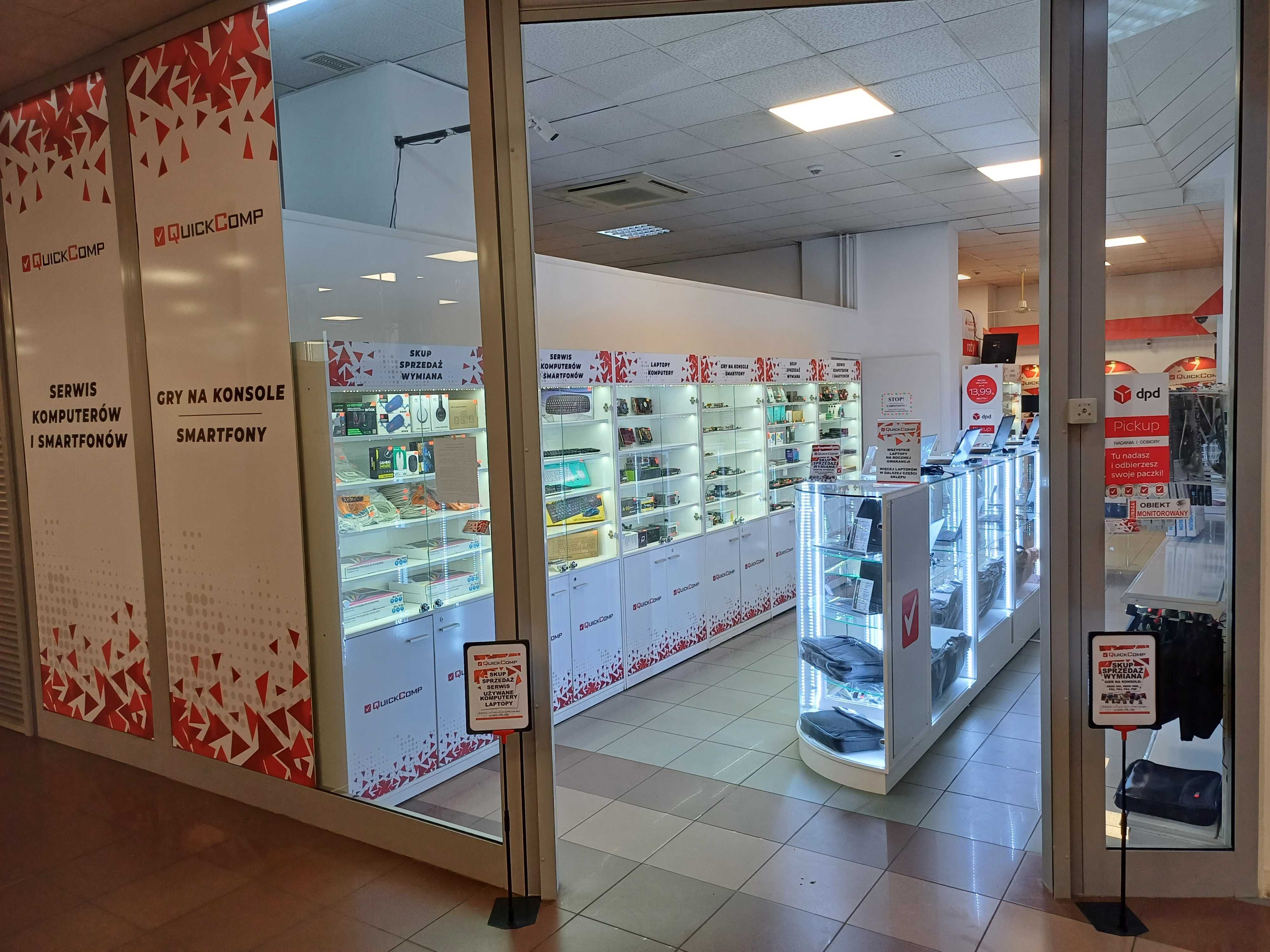 PROMOCJA -20% na Laptopy / Komputery i inne QUICK-COMP Gwarancja 1 ROK