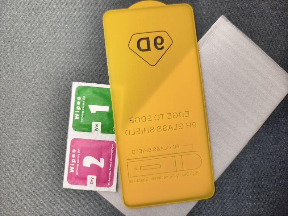 Скло 9D Samsung S21 FE ,нове, якісне.