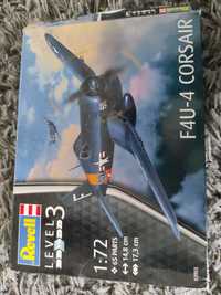 Model samolotu f4u-4 Corsair do składania