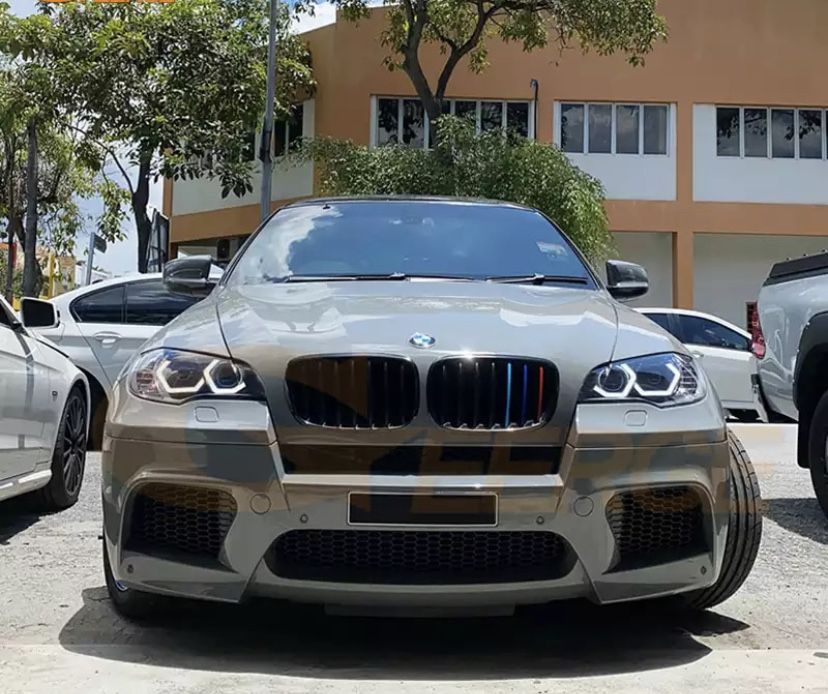 Ангельские глазки BMW X3 X4 X5 X6 E70 E71 F15 F16 F25 белые G style