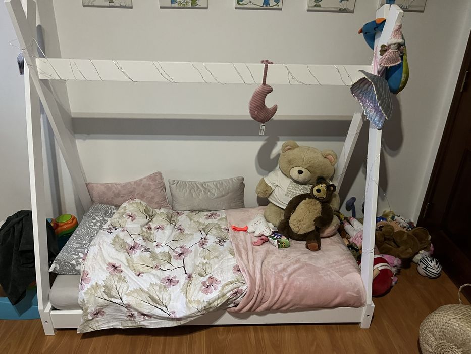 Cama Montesori com colchao