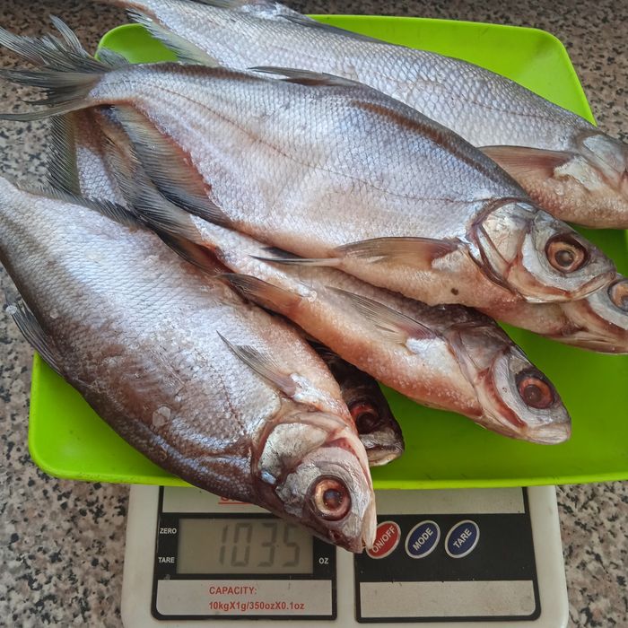 Синець вялений тарань малосольний