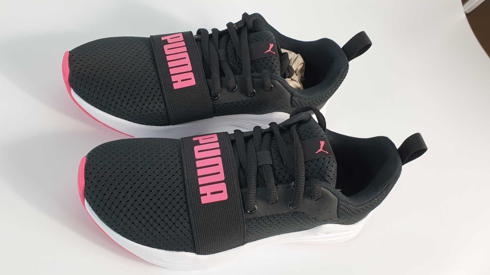 Puma buty sportowe tworzywo sztuczne czarny rozmiar 38